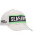 ფოტო #2 პროდუქტის Men's '47 Cream Seattle Seahawks Crossroad MVP Adjustable Hat