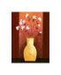 Фото #1 товара Pablo Esteban Jug Floor Vase on Burgundy Canvas Art - 27" x 33.5"