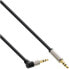 Фото #2 товара InLine Slim Audio Cable 3.5mm male / male angled Stereo 5m