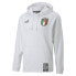 Puma Figc Ftblculture Pullover Hoodie Mens White Casual Outerwear 76713610 L - фото #1