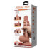 Фото #10 товара Sliding Skin Realistic Dildo 19.4 cm