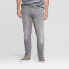 Фото #1 товара Men's Big & Tall Slim Fit Jeans - Goodfellow & Co Gray 40x36