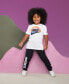 ფოტო #2 პროდუქტის Toddler Boys Sportswear Snow Day Fleece Printed Pants