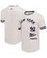 Фото #1 товара Men's Cream New York Yankees Cooperstown Collection Retro Classic T-shirt