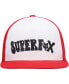 Фото #3 товара Men's White Super Trik Snapback Hat