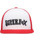 Men's White Super Trik Snapback Hat