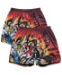 Фото #1 товара Men's Red Deadpool Wolverine Explosion Retro Shorts