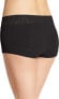 Фото #2 товара Maidenform Women's 244834 Dream Cotton Lace Boyshort Underwear Black Size XL