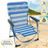 Фото #6 товара Пляжный стул Aktive Складной Синий 44 x 72 x 35 cm (4 штук)