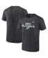 ფოტო #1 პროდუქტის Men's Heather Charcoal Philadelphia Eagles 2023 NFL Playoffs T-shirt