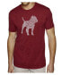 Фото #1 товара Men's Premium Word Art T-Shirt - Pit bull