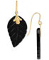 ფოტო #2 პროდუქტის Leaf Earrings in 10k Gold