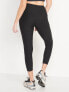 High-Waisted PowerSoft Ribbed 7/8 Leggings