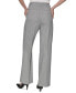 Фото #2 товара Women's Pinstriped Flare-Leg Pants