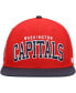 Фото #3 товара Men's Red Washington Capitals Captain Snapback Hat