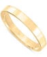 ფოტო #1 პროდუქტის Flat Profile Comfort Fit Wedding Band in 14k Gold