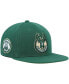 Фото #1 товара Men's Hunter Green Milwaukee Bucks Core Side Snapback Hat
