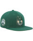 Фото #1 товара Бейсболка с застежкой Mitchell&Ness Hunter Green Milwaukee Bucks Core Side