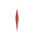 Фото #1 товара Новогоднее украшение Krist+ Удлиненное 8,5 x 3,5 x 19 см красное PVC