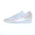 Reebok Glide Ripple Womens White Leather Lifestyle Sneakers Shoes