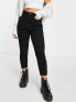 Noisy May Petite Mom jeans in black