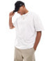 ASOS DESIGN oversized t-shirt in white with street back print