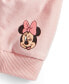 Фото #4 товара Baby Girls Minnie Mouse Bodysuit, Headband & Pants, 3 Piece Set