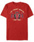 Фото #1 товара Men's Deadpool Heartbeat Short Sleeve T-shirt