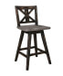 Фото #6 товара Homelegance Springer Counter Height Dining Swivel Chair