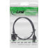 Фото #4 товара InLine Patch cable slim - U/FTP - Cat.8.1 - TPE halogen-free - black 0.25m