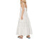 Alemais Womens Evie Cotton Lace Maxi Dress White Size 2 US
