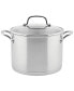 Фото #1 товара 3-Ply Base Stainless Steel 8 Quart Induction Stockpot with Lid