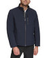 Фото #3 товара Men's Sherpa Lined Classic Soft Shell Jacket