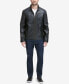 ფოტო #4 პროდუქტის Men's Smooth Leather Jacket, Created for Macy's