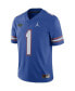 Men's 1 Royal Florida Gators Game Jersey 2XL - фото #3