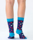 ფოტო #4 პროდუქტის Women's Super Soft Cotton Novelty Socks