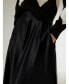 Фото #2 товара Women's A-Line Silk Maxi Skirt for Women