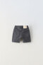 Фото #4 товара Классические джинсовые шорты ZARA