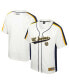 Men's Cream Distressed UC Irvine Anteaters Ruth Button-Up Baseball Jersey