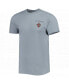 Men's Gray Louisiana Ragin' Cajuns Campus Scenery Comfort Color T-shirt