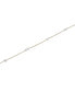 ფოტო #3 პროდუქტის Cultured Freshwater Pearl (3mm) Station Anklet Bracelet