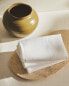 Pack of mini waffle-knit textured hand towels (pack of 3)