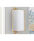 Фото #7 товара Wood Contemporary Wall Mirror, 28" x 14"