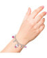 ფოტო #3 პროდუქტის Sanrio Charm Hearts Bracelet - Officially Licensed, 6.5 + 1'' Chain