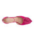 Women's Mandell- Ankle Strap- Flower decor- Pointy Heels Pump