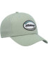 Men's Green Walled Snapback Hat