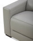 Фото #12 товара Nevio 39" Leather Power Recliner and Headrest, Created For Macy's