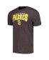 ფოტო #4 პროდუქტის Men's Charcoal, Brown San Diego Padres Meter T-shirt and Pants Sleep Set