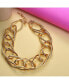 Фото #2 товара SOHI women's Gold Metallic Chainlink Necklace