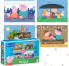 Фото #1 товара Пазл для детей Dodo PUZZLE 4w1 ŚWINKA PEPPA CZTERY UKŁADANKI W JEDNYM OPAKOWANIU DLA DZIECI